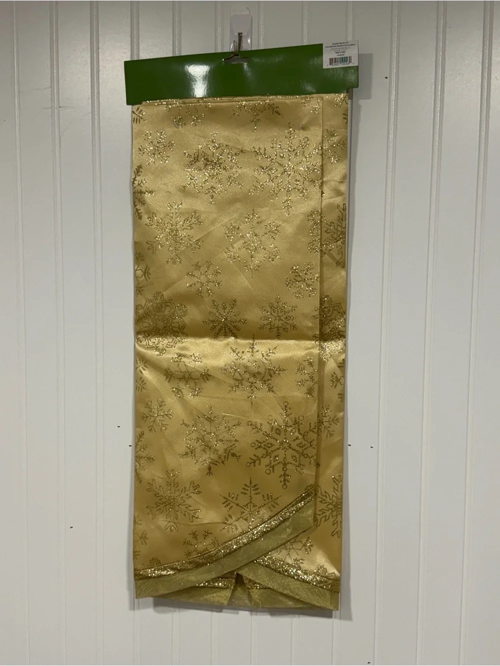 Gold Snowflake Tree Skirt by Holiday Time